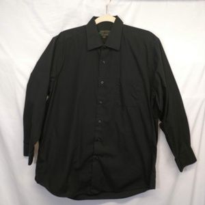Alexander Julian Colours Black Long Sleeve Shirt L
